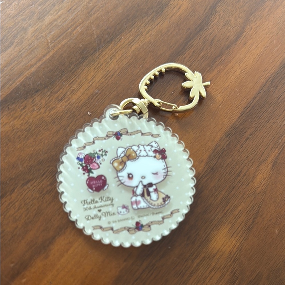 Secret Acrylic Keychain Hello Kitty & Hello Mimmy Sanrio DOLLY MIX